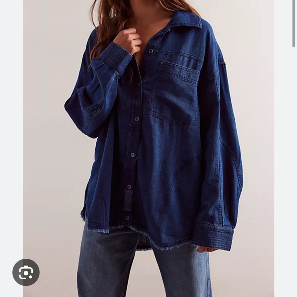 Free People: We The Free Denim Shirt